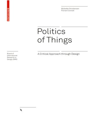 cover image of Politics of Things